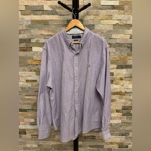 Polo Ralph Lauren Light Blue Chambray Men’s Size XXL Button Down Classic Fit